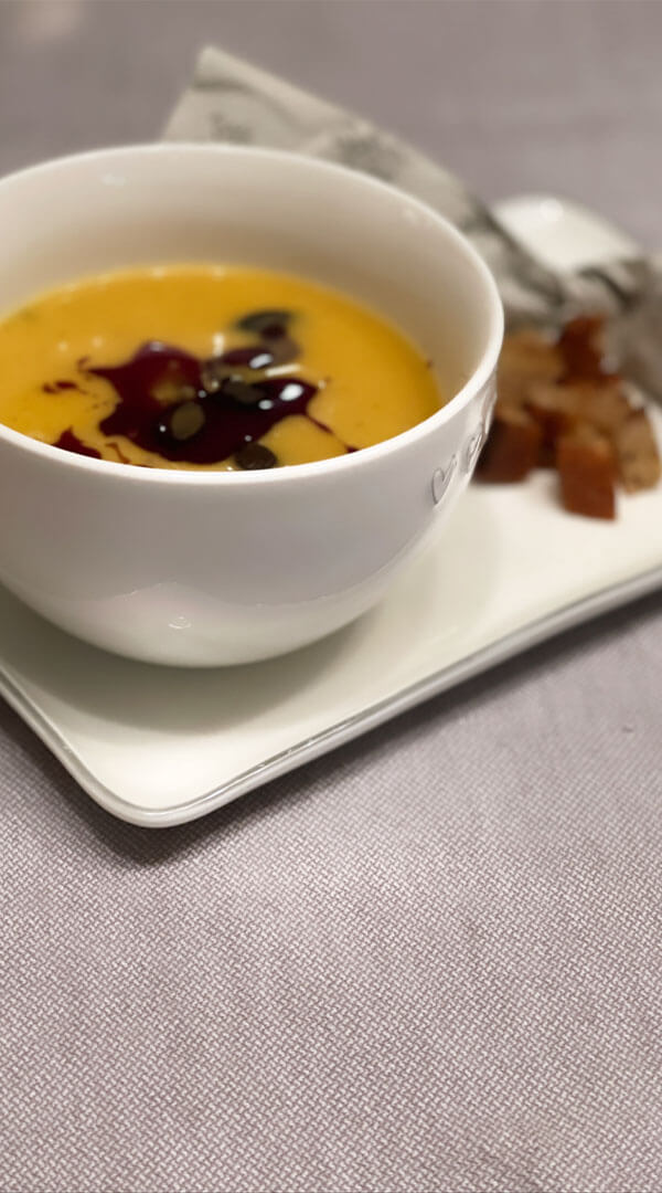 Kürbissuppe Einfach Kathrin fertige Suppe