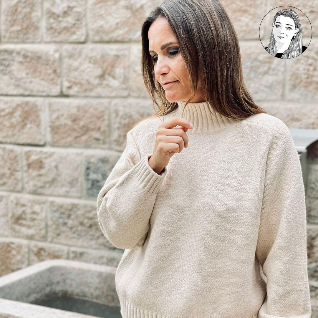 Qinn Kuschelpulli Knit-ted