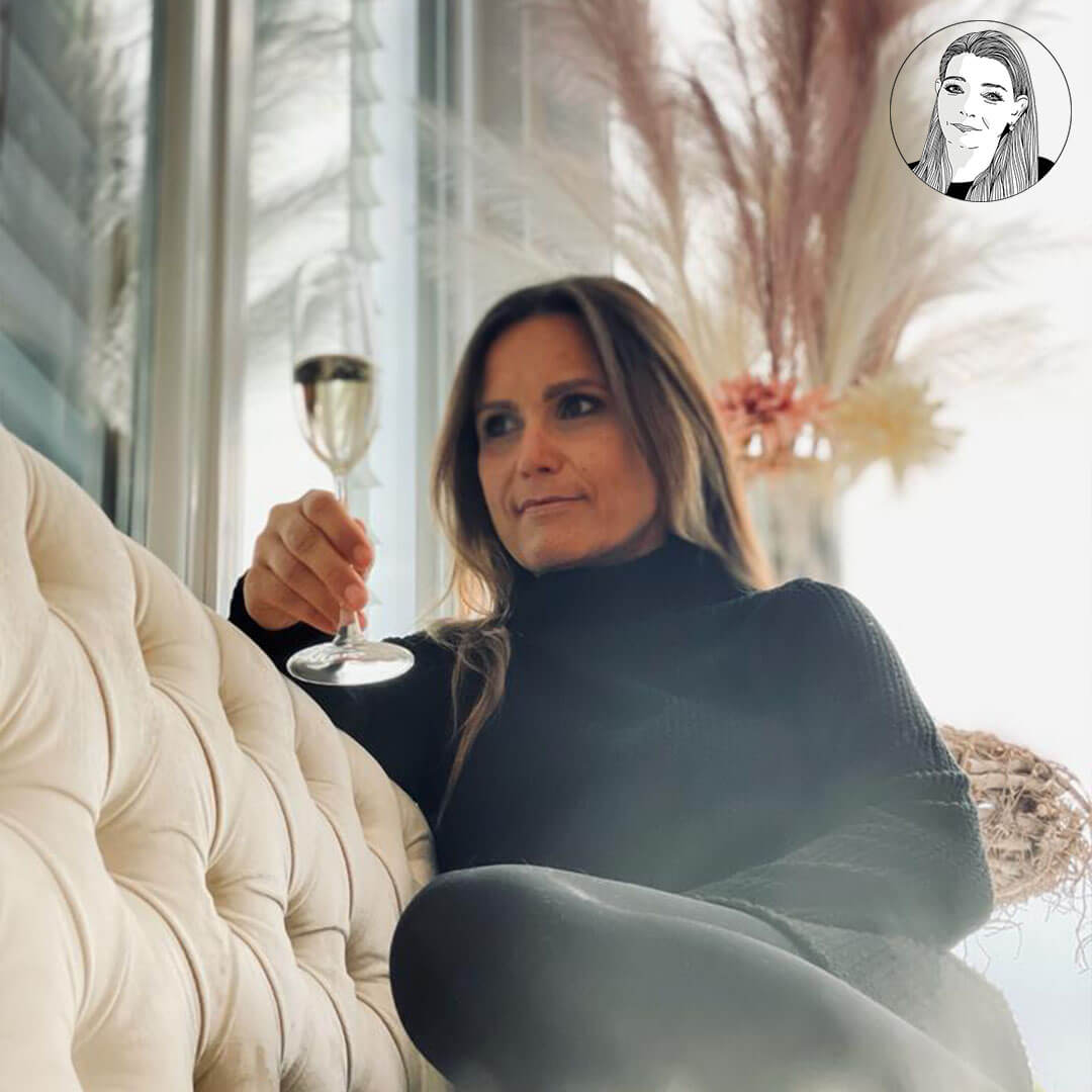 Terese Black mit Zopfmuster IchJane Berlin
