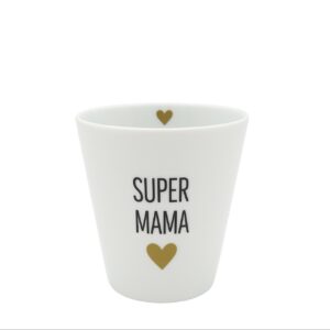 Krasilnikoff Becher „Super Mama“
