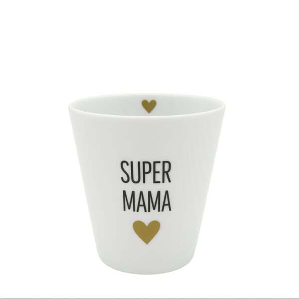 Krasilnikoff Becher „Super Mama“