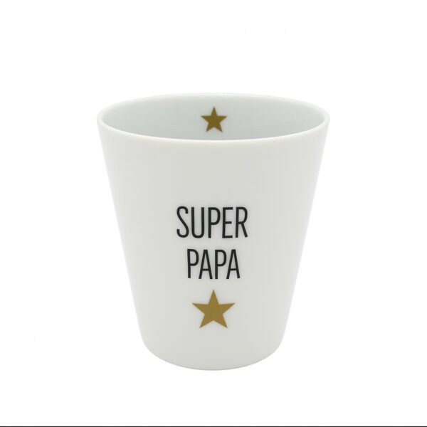 Krasilnikoff Becher „Super Papa“