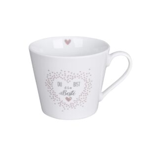 Krasilnikoff Tasse „Du bist die Beste“