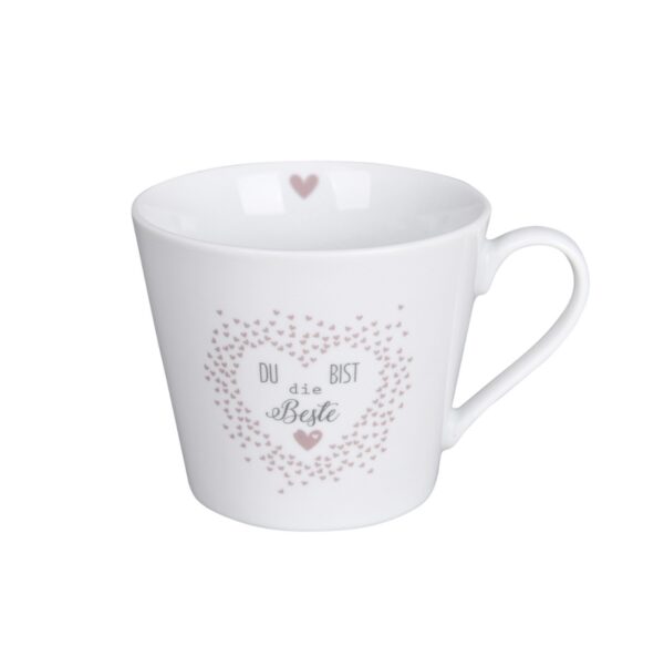 Krasilnikoff Tasse „Du bist die Beste“