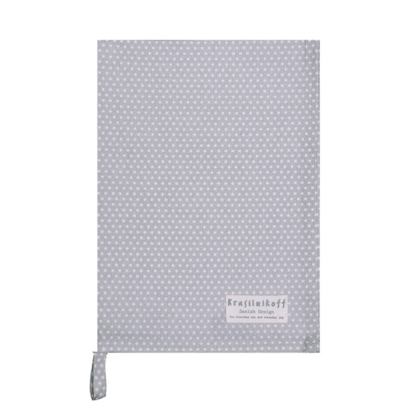 Krasilnikoff Geschirrtuch „Dots“ grau