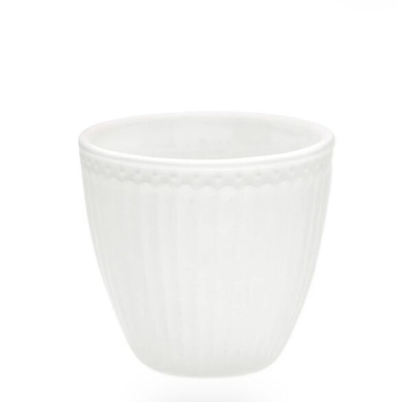 GreenGate Latte Cup „Alice“ weiß