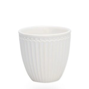 GreenGate Mini Latte Cup „Alice“ weiß