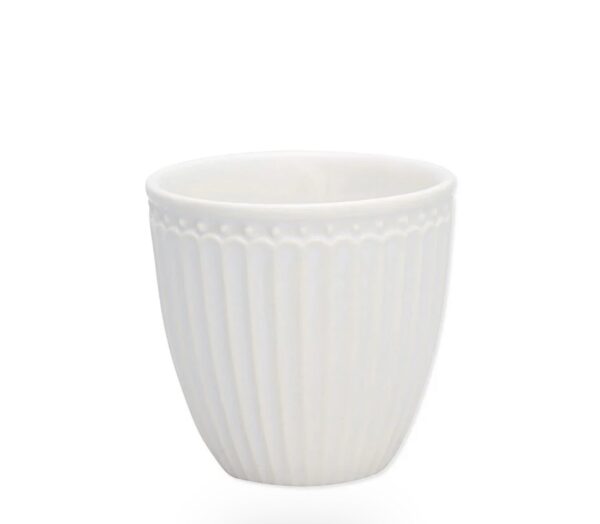 GreenGate Mini Latte Cup „Alice“ weiß
