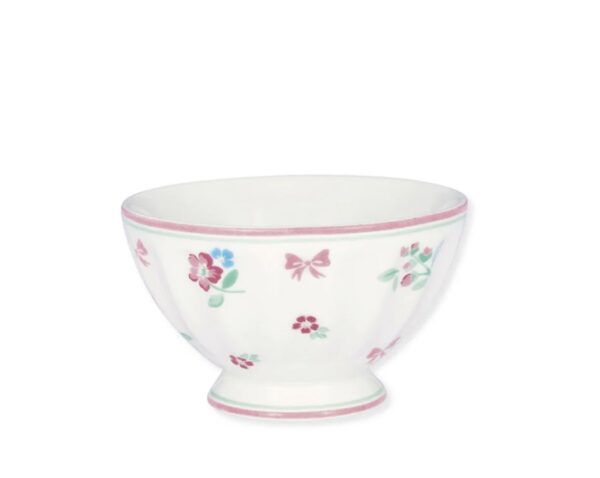 GreenGate French Bowl „Athea“ Medium Weiß