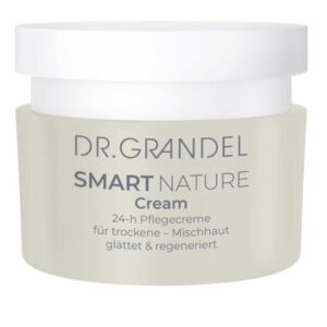 DR. GRANDEL
SMART NATURE
Cream
Glättende 24-h-Pflegecreme

24-h Pflegecreme für trockene - Mischhaut I glättet & regeneriert