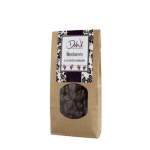 DeWi: Weinbeeren in Zartbitterschokolade, 150g