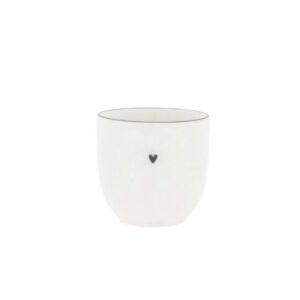Bastion Collections: Eierbecher „Little Heart“ schwarz