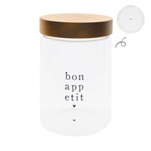 Bastion Collections: Vorratsglas „Bon Appetit“ Groß