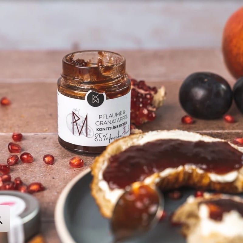 Deligreece Pflaumen & Granatapfel Konfitüre – Bild 2